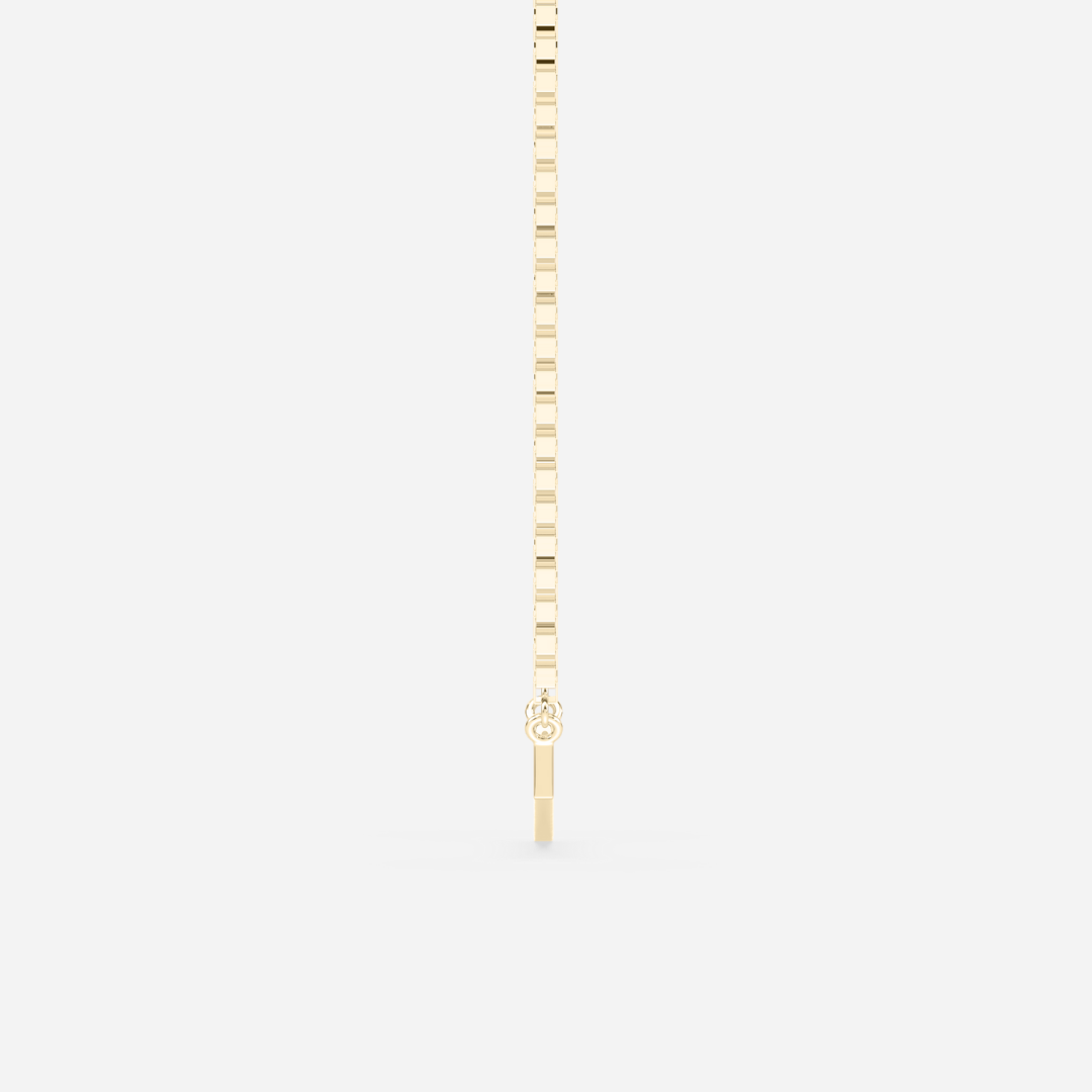 The Wedge East West Necklace