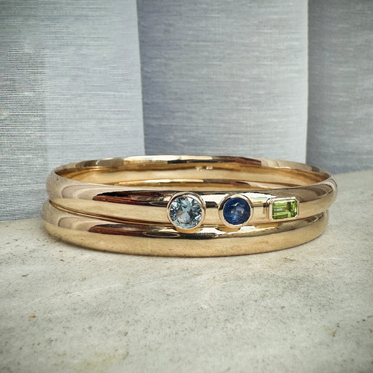 Custom Gold Bangle