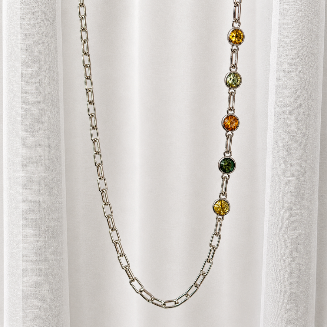 Coloured Sapphire Necklace