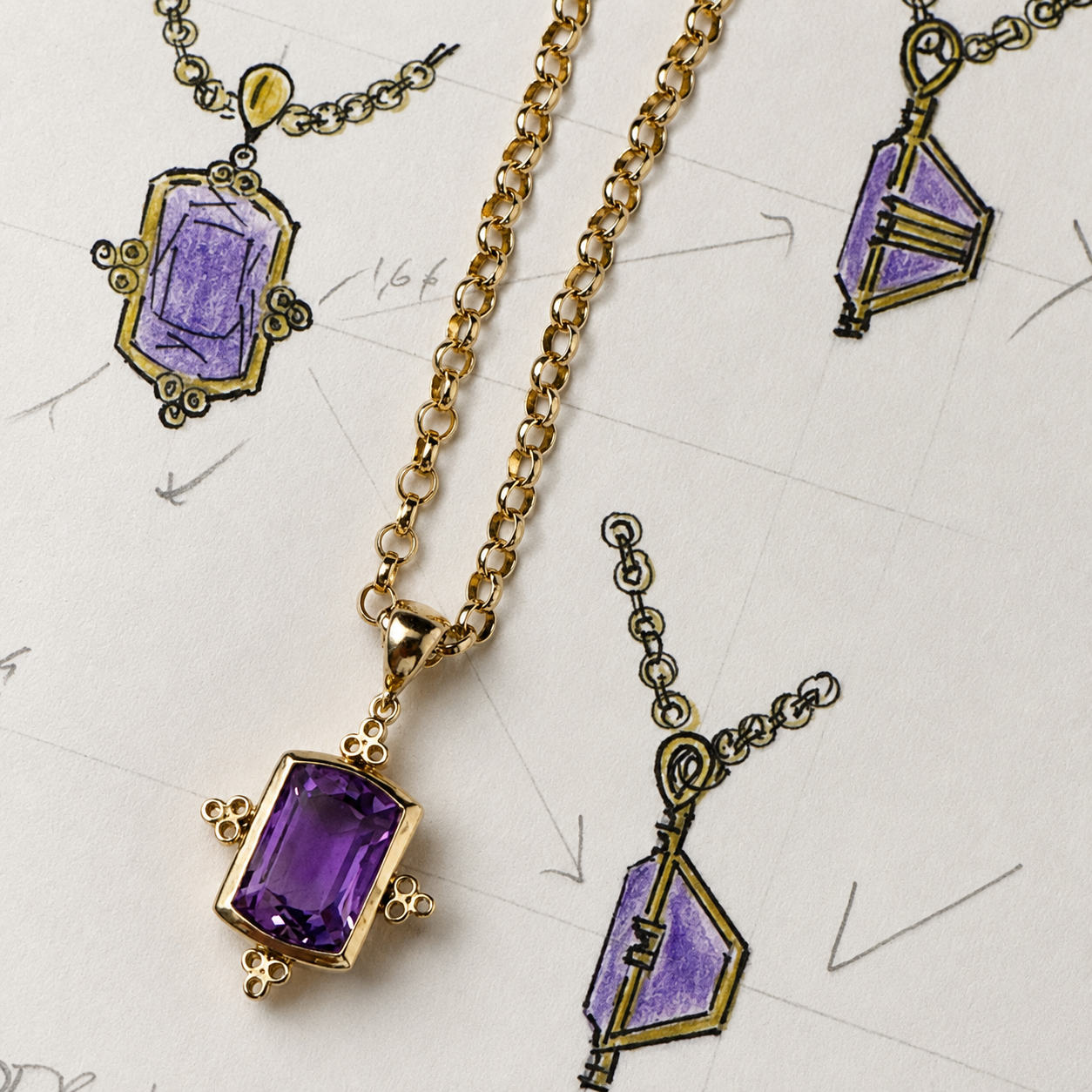 Amethyst Pendant