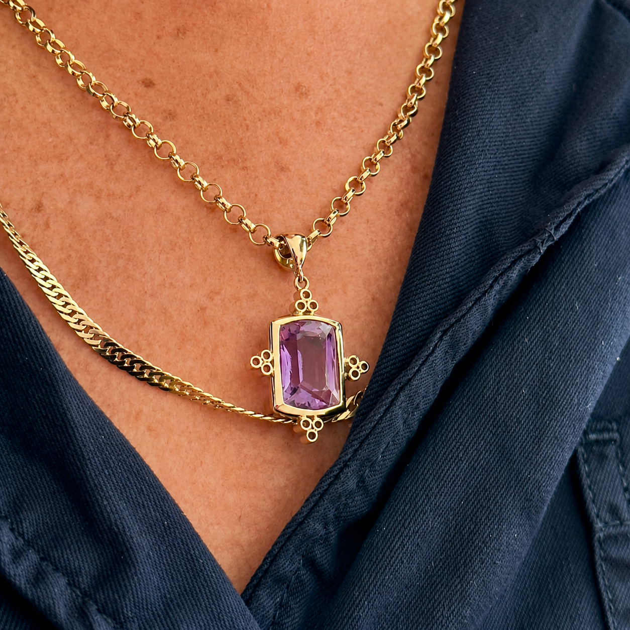 Amethyst Pendant
