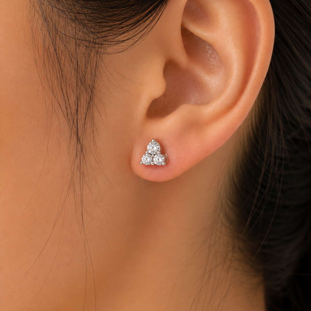 Wedding Day Diamond Earrings