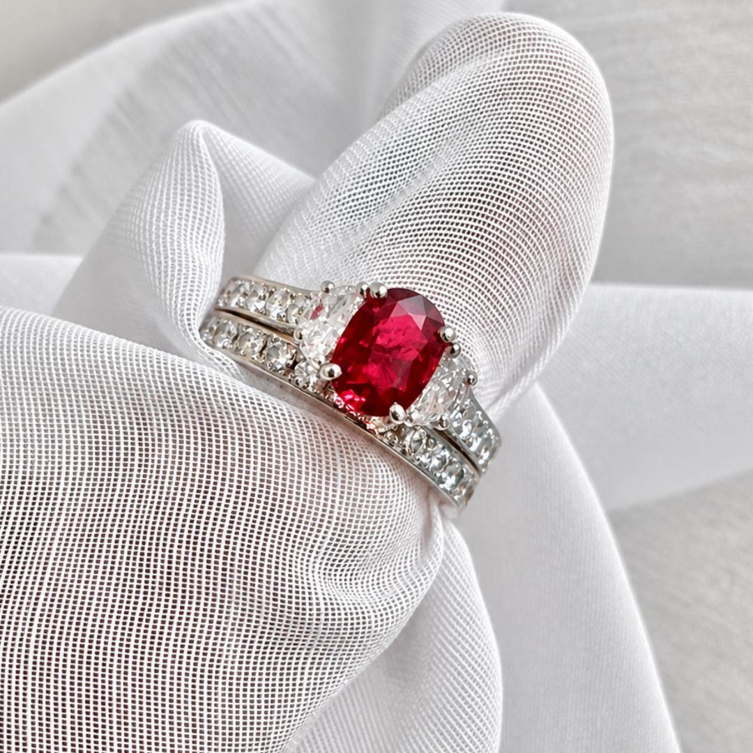 Ruby & Cadillac Diamond Ring