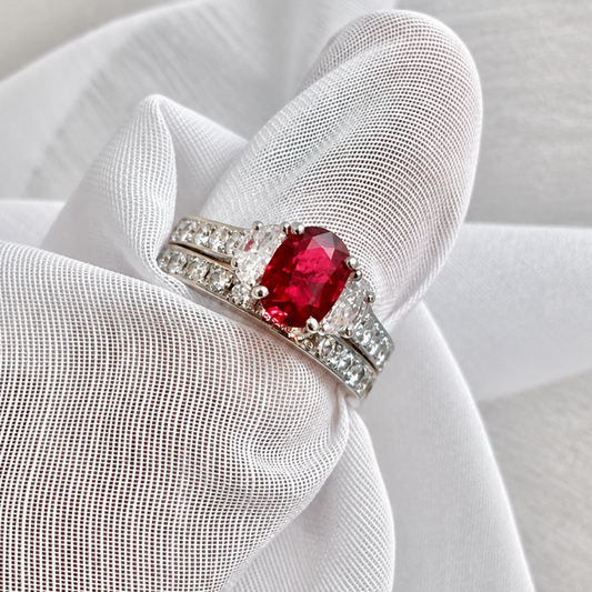 Ruby & Cadillac Diamond Ring