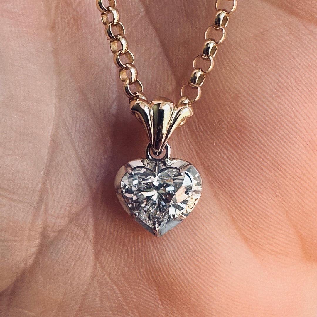 Diamond Heart Pendant