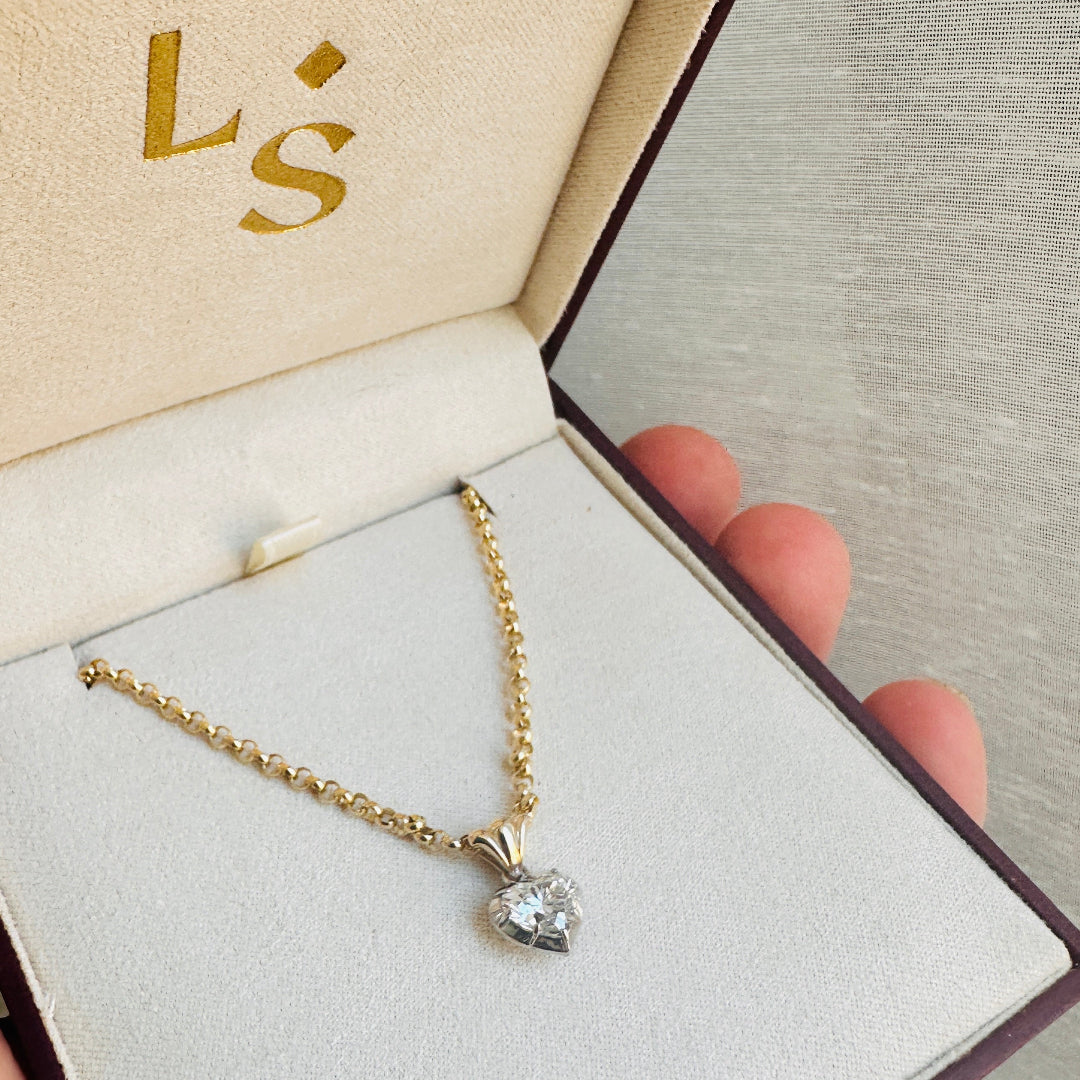 Diamond Heart Pendant