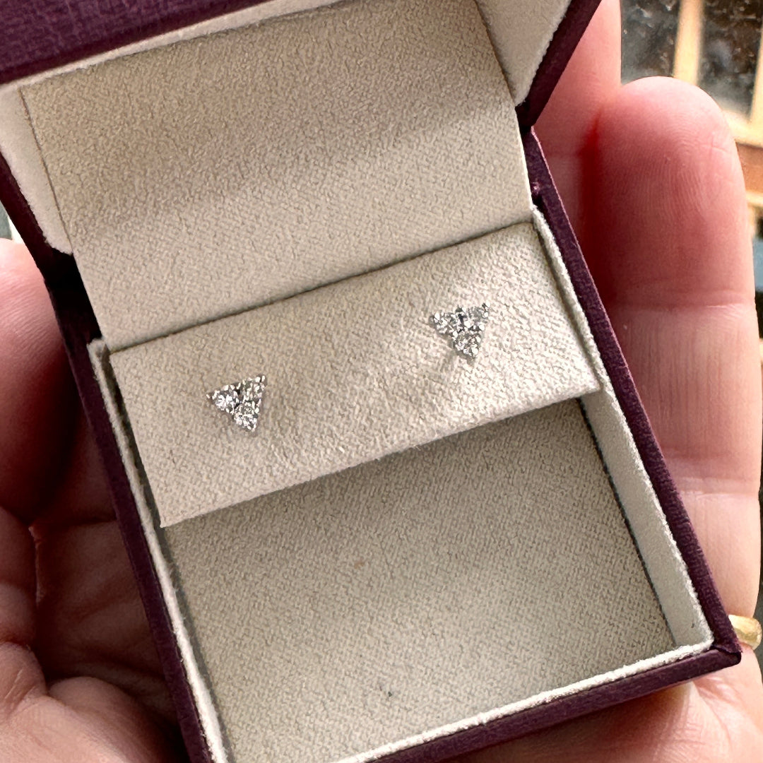 Wedding Day Diamond Earrings