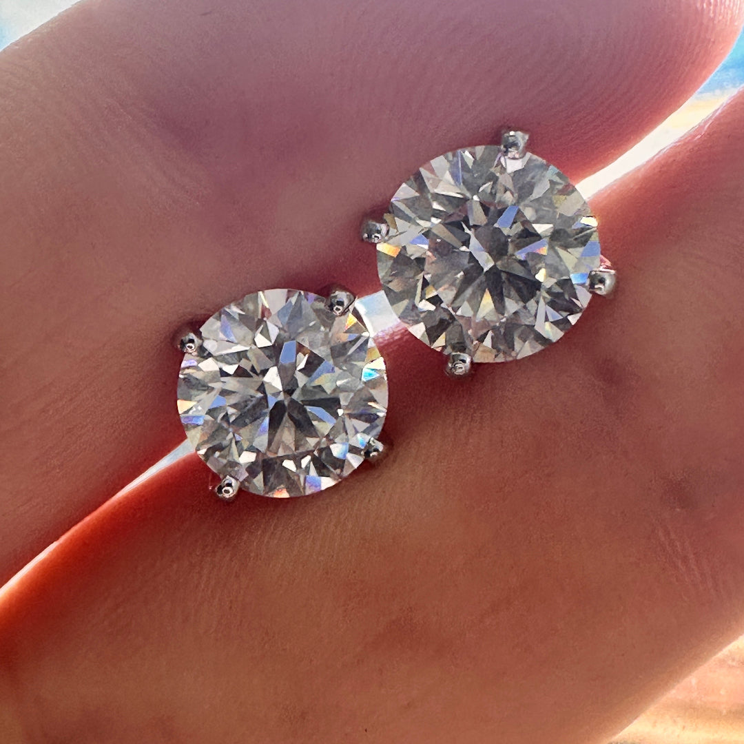 Large Diamond Studs