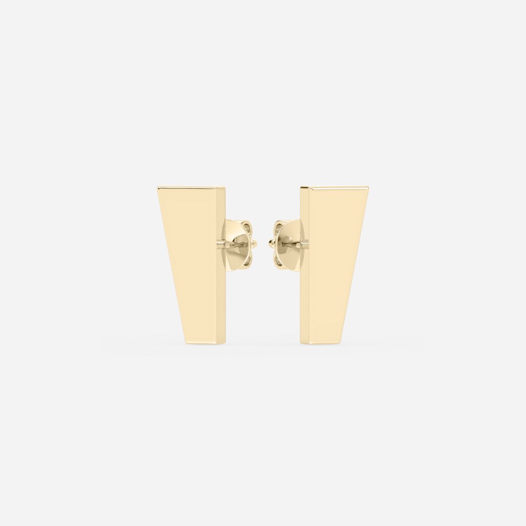 The Wedge Petite Studs